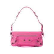 Pre-owned Leather balenciaga-bags Balenciaga Vintage , Pink , Dames