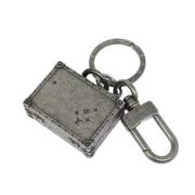 Pre-owned Metal key-holders Louis Vuitton Vintage , Gray , Dames