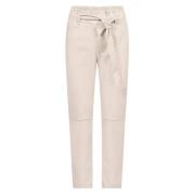 Stijlvolle Broek Francis Knit-ted , Beige , Dames