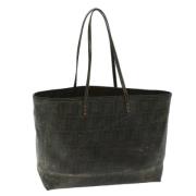 Pre-owned Canvas totes Fendi Vintage , Black , Dames