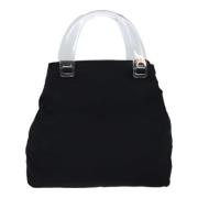 Pre-owned Canvas prada-bags Prada Vintage , Black , Dames