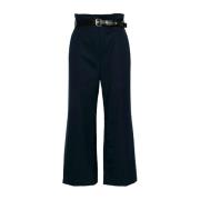 Stijlvolle Cupolino Casual Broek Tela , Blue , Dames