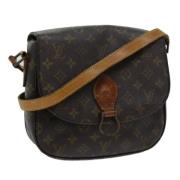 Pre-owned Canvas louis-vuitton-bags Louis Vuitton Vintage , Brown , Da...