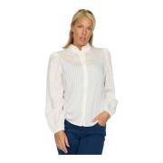 Cornelia.Au24 Cloud Overhemdblouse 2-Biz , Beige , Dames