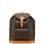 Pre-owned Leather louis-vuitton-bags Louis Vuitton Vintage , Brown , D...