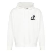 Katoenmix Hoodie Emporio Armani , White , Heren