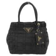 Pre-owned Canvas handbags Prada Vintage , Black , Dames