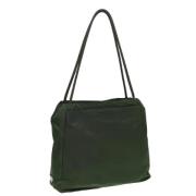 Pre-owned Nylon prada-bags Prada Vintage , Green , Dames