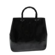 Pre-owned Leather gucci-bags Gucci Vintage , Black , Dames