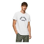 Raferty T-shirt Pepe Jeans , White , Heren