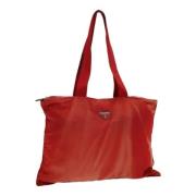 Pre-owned Nylon prada-bags Prada Vintage , Red , Dames