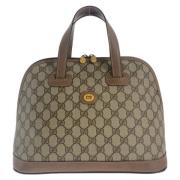 Pre-owned Canvas handbags Gucci Vintage , Brown , Dames