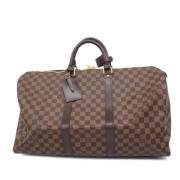 Pre-owned Fabric louis-vuitton-bags Louis Vuitton Vintage , Brown , Da...