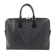 Pre-owned Leather louis-vuitton-bags Louis Vuitton Vintage , Black , H...