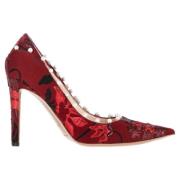 Pre-owned Cotton heels Aquazzura Pre-owned , Red , Dames