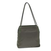 Pre-owned Nylon prada-bags Prada Vintage , Gray , Dames