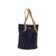 Pre-owned Nylon handbags Burberry Vintage , Blue , Dames