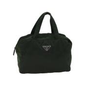 Pre-owned Nylon handbags Prada Vintage , Green , Dames