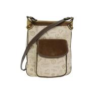 Pre-owned Canvas shoulder-bags Loewe Pre-owned , Beige , Dames