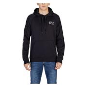 Heren Sweatshirt Herfst/Winter Collectie Emporio Armani EA7 , Black , ...