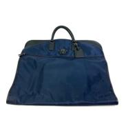 Pre-owned Fabric handbags Versace Pre-owned , Blue , Heren