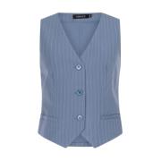 Stijlvolle Nadine Gilet Vest Ydence , Blue , Dames