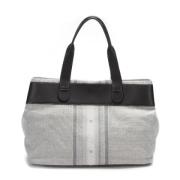 Pre-owned Canvas shoulder-bags Loewe Pre-owned , Gray , Dames