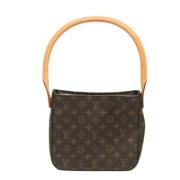 Pre-owned Canvas louis-vuitton-bags Louis Vuitton Vintage , Brown , Da...