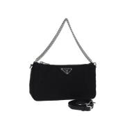 Pre-owned Nylon prada-bags Prada Vintage , Black , Dames