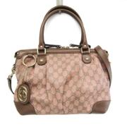 Pre-owned Leather gucci-bags Gucci Vintage , Multicolor , Dames