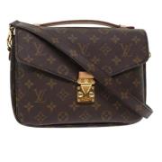 Pre-owned Canvas louis-vuitton-bags Louis Vuitton Vintage , Brown , Da...