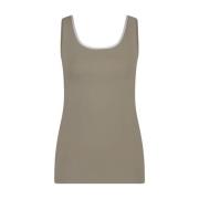 Mouwloze Top Juba Singlet Nukus , Brown , Dames