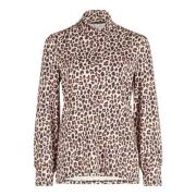 Animal Print Coltrui Shirt Betty Barclay , Brown , Dames