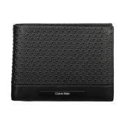 RFID-blokkerende leren portemonnee voor mannen Calvin Klein , Black , ...