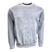 Geborsteld Emeriued Diagonaal Fleece Sweatshirt C.p. Company , Gray , ...