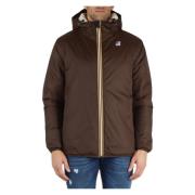 Hoodie LE Vrai 3.0 Claude Orsetto K-Way , Brown , Heren