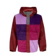 Fluwelen Mountain Jacket met Ritssluiting HUF , Multicolor , Heren