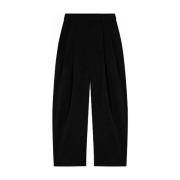 Wijde Zwarte Broek Pinko , Black , Dames