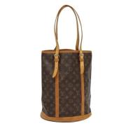 Pre-owned Canvas louis-vuitton-bags Louis Vuitton Vintage , Brown , Da...