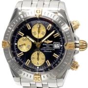 Pre-owned Metal watches Breitling Pre-owned , Black , Heren