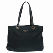 Pre-owned Canvas prada-bags Prada Vintage , Black , Dames