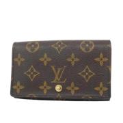 Pre-owned Fabric wallets Louis Vuitton Vintage , Brown , Dames