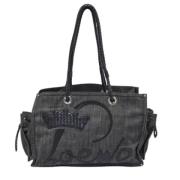 Pre-owned Denim shoulder-bags Loewe Pre-owned , Black , Dames