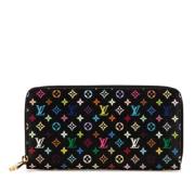 Pre-owned Canvas wallets Louis Vuitton Vintage , Multicolor , Dames