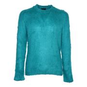 Stijlvolle Sweaters Collectie Roberto Collina , Blue , Heren