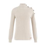 Briana Pullover Moscow , Beige , Dames