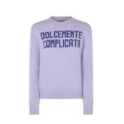 Paarse Sweater New Queen Collection MC2 Saint Barth , Purple , Dames