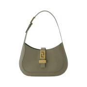 Pre-owned Leather handbags Versace Pre-owned , Green , Dames