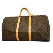 Pre-owned Fabric louis-vuitton-bags Louis Vuitton Vintage , Brown , Da...