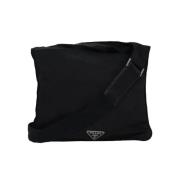 Pre-owned Nylon prada-bags Prada Vintage , Black , Dames